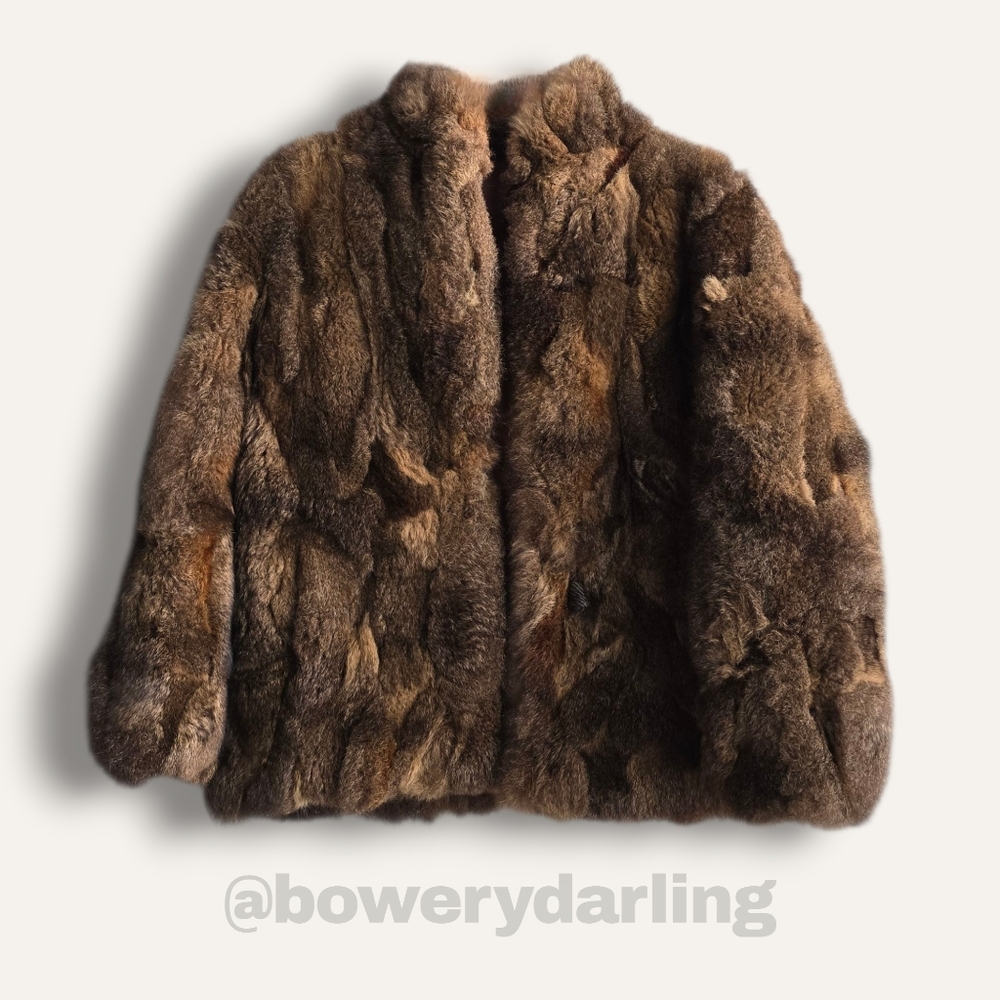 80s / 90s Gorgeous Fur Jacket - Brown (XS / S)